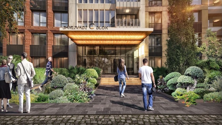 Квартира в Стамбуле в комплексе Sakli Vadi в районе Маслак - Фото 5