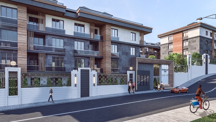 Квартира в Стамбуле в новом комплексе Marine City в районе Бейликдюзю - Фото 1