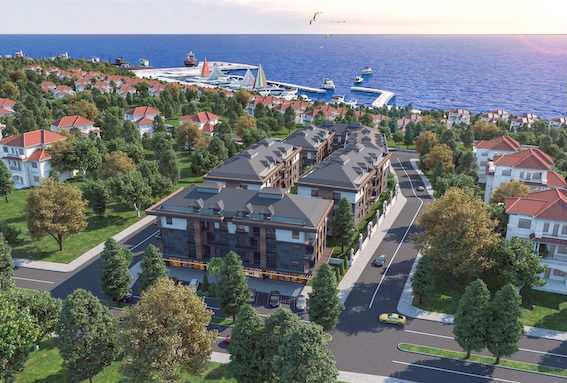 Квартира в Стамбуле в новом комплексе Marine City в районе Бейликдюзю - Фото 8