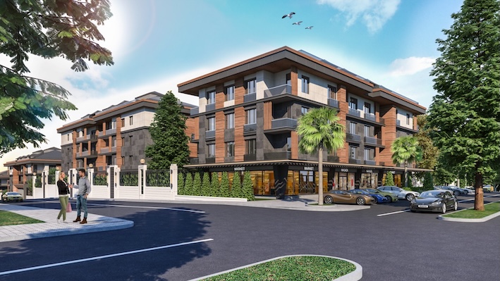 Квартира в Стамбуле в новом комплексе Marine City в районе Бейликдюзю - Фото 9