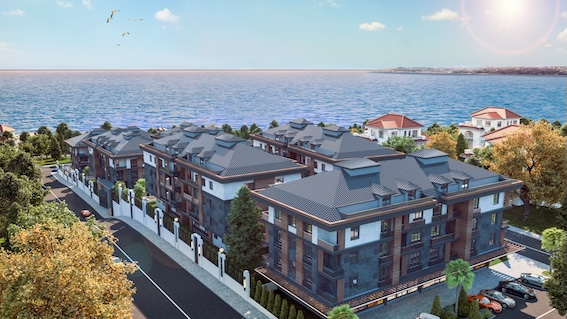 Квартира в Стамбуле в новом комплексе Marine City в районе Бейликдюзю - Фото 11