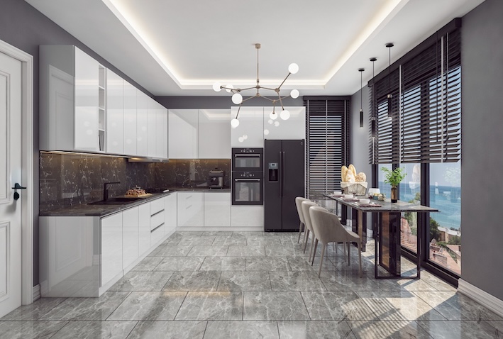 Квартира в Стамбуле в новом комплексе Marine City в районе Бейликдюзю - Фото 22