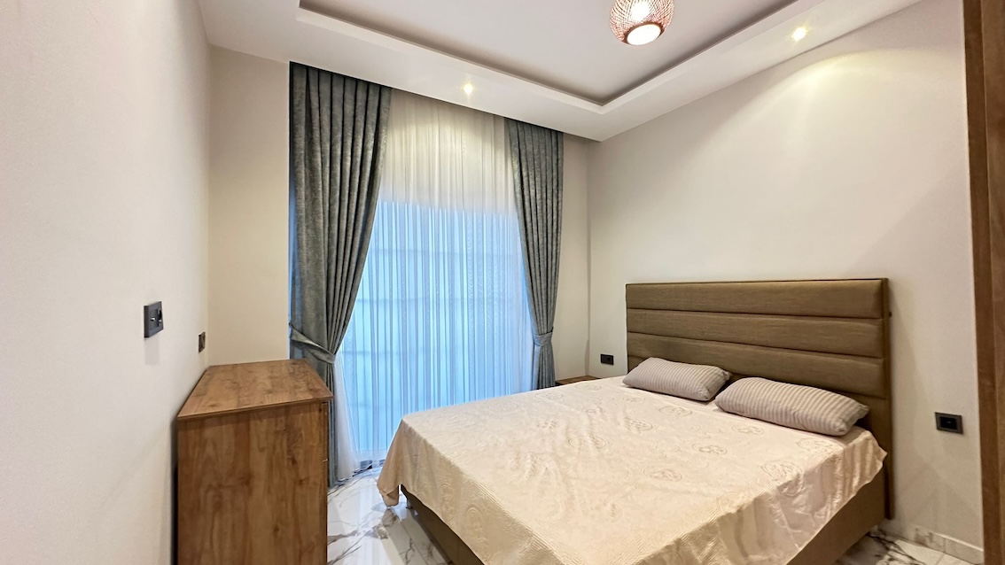 Квартира в Алании 1+1 в комплексе AKR FLAT-20 в районе Кестель - Фото 15