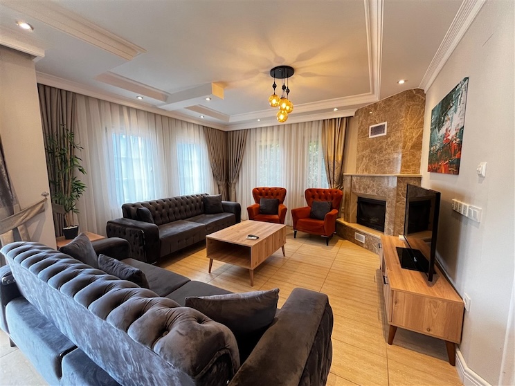 Вилла в Турции 4+1 в комплексе Ottoman Village в районе Инжекум - Фото 13