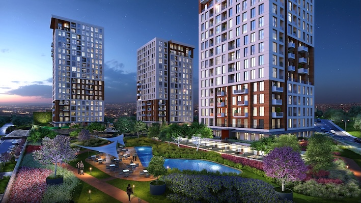 Квартира в Стамбуле в новом комплексе Avrupa Konutlari Esentepe в районе Картал - Фото 4