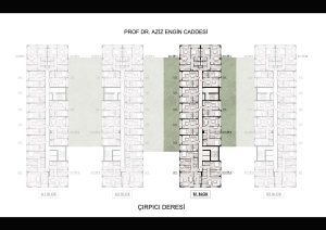 Квартира в Стамбуле в новом комплексе Mega Garden в районе Зейтинбурну - Фото 13