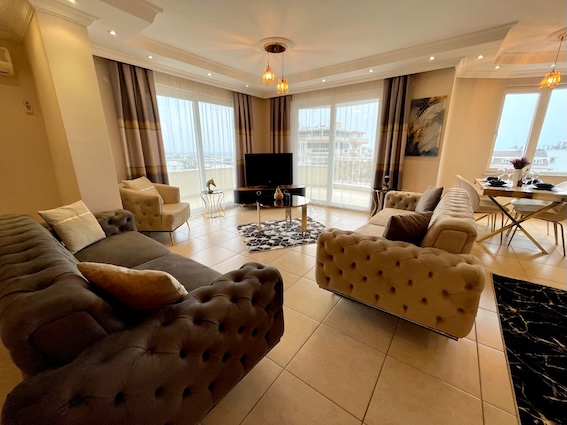 Квартира в Алании 3+1 в комплексе Sonbay в районе Махмутлар - Фото 13