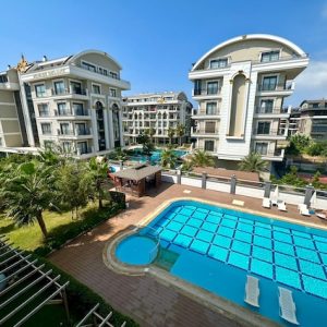 Квартира в Оба 1+1 в комплексе Flora Garden, Алания