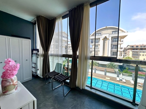 Квартира в Оба 1+1 в комплексе Flora Garden, Алания - Фото 11