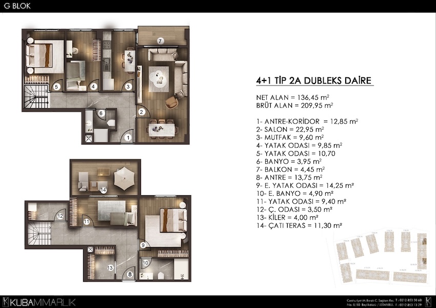 Квартира в Стамбуле в комплексе Alya Konutlari Merkezefendi в Зейтинбурну - Фото 9