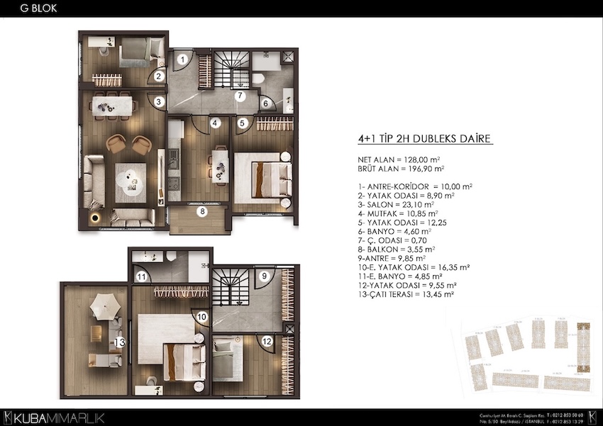 Квартира в Стамбуле в комплексе Alya Konutlari Merkezefendi в Зейтинбурну - Фото 10
