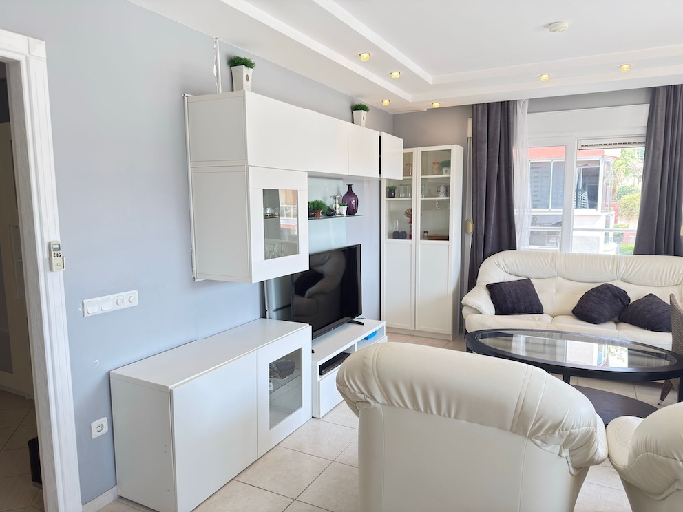 Квартира в Алании у моря в комплексе Yuksek 1 в Оба - Фото 14