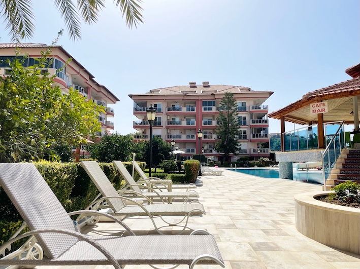 Квартира в Алании у моря в комплексе Yuksek 1 в Оба - Фото 7