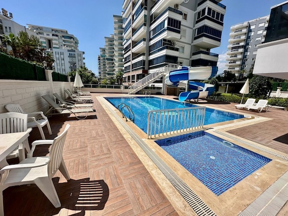 Квартира в Алании 2+1 в комплексе Sky Blue в районе Махмутлар - Фото 4