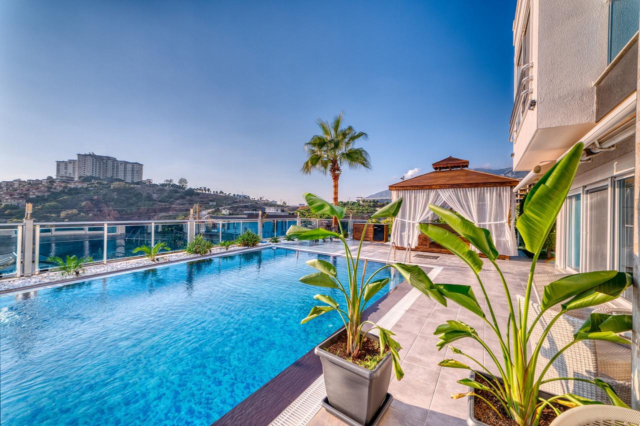 Вилла в Турции 4+1 в районе Каргыджак в Алании - Фото 10