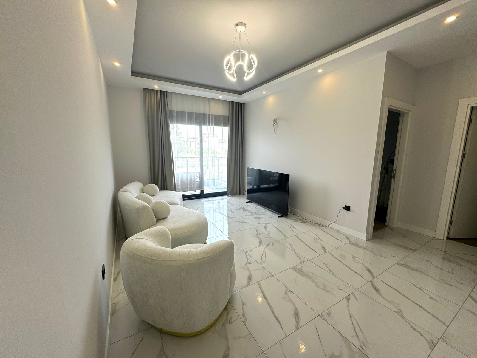 Квартира в Алании 1+1 в комплексе Seda park в районе Авсаллар - Фото 25