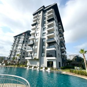 Квартира в Алании 1+1 в комплексе Seda park в районе Авсаллар