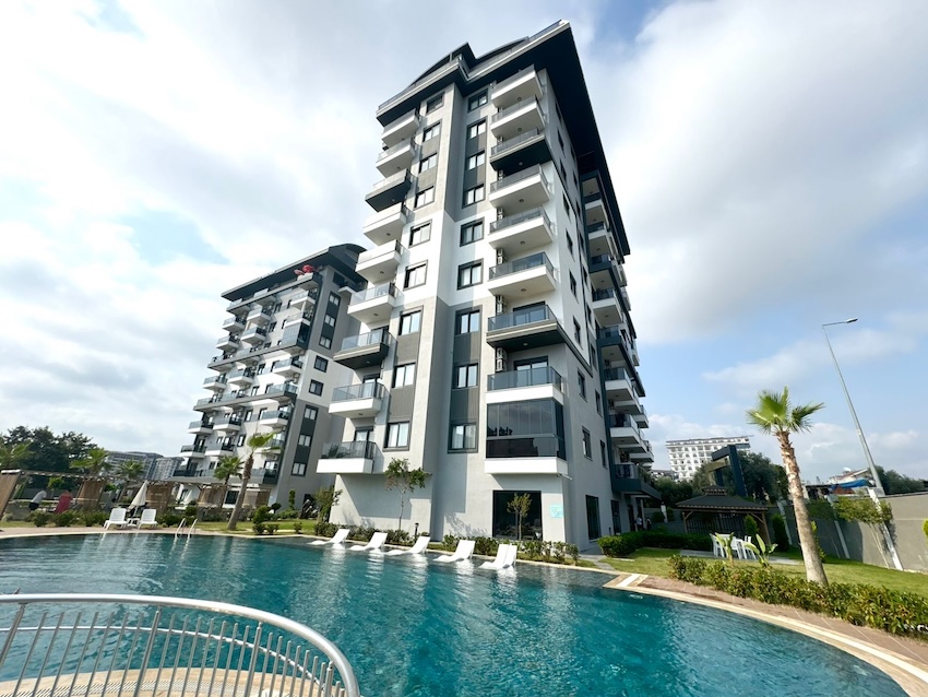 Квартира в Алании 1+1 в комплексе Seda park в районе Авсаллар - Фото 1