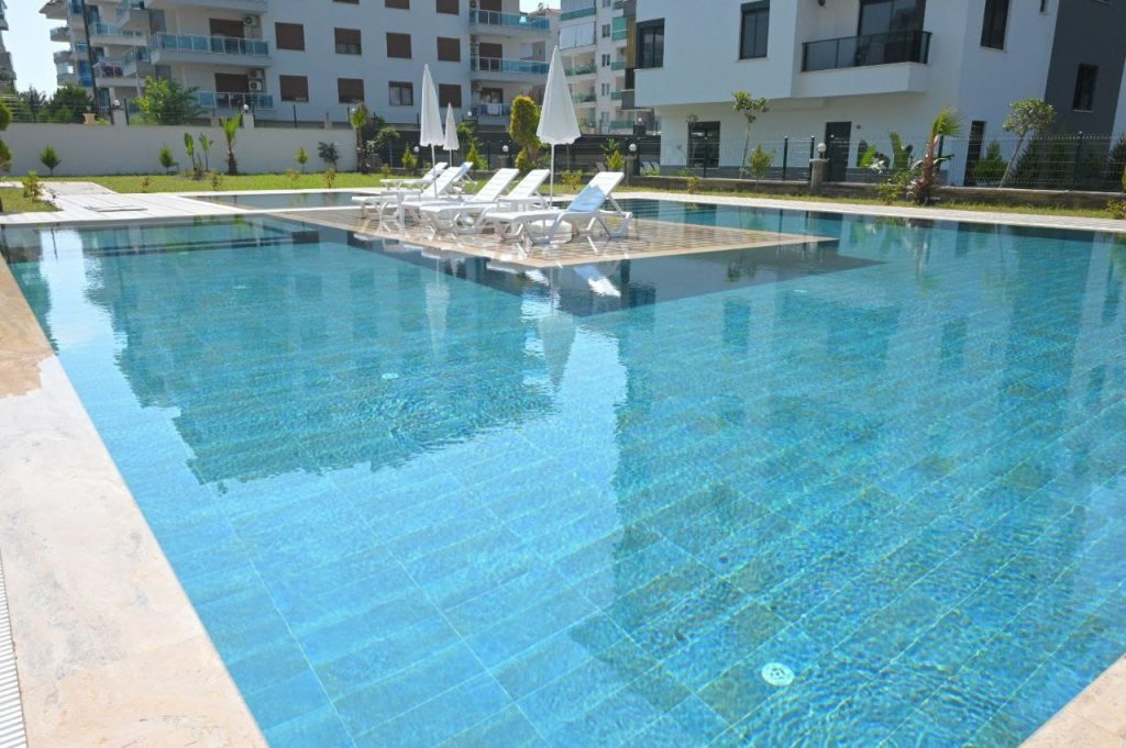 Квартира в Алании 1+1 в комплексе White Crown в районе Кестель - Фото 6