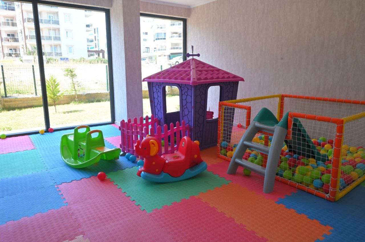 Квартира в Алании 1+1 в комплексе White Crown в районе Кестель - Фото 11