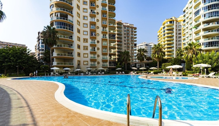 Квартира в Махмутлар 1+1 в комплексе Pamfilia в Алании - Фото 1