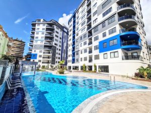 Квартира в Турции 2+1 в комплексе Konak Twin Towers 2 у пляжа Клеопатра в Алании - Фото 2