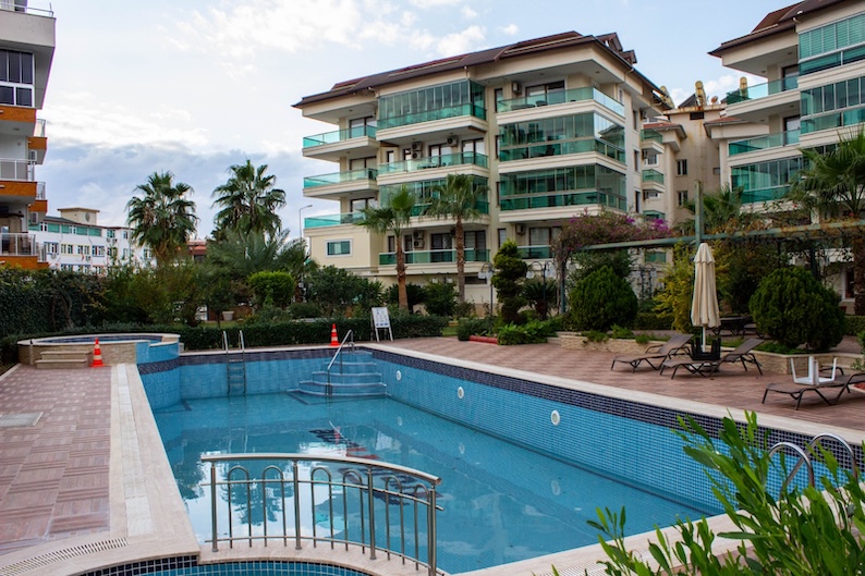 Квартира в Турции 4+1 в комплексе Flower Garden в районе Оба в Алании - Фото 1