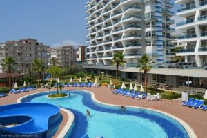 Квартира 2+1 в комплексе Crystal garden в районе Джикджилли в Алании - Фото 3
