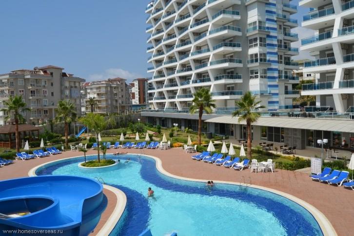 Квартира 2+1 в комплексе Crystal garden в районе Джикджилли в Алании - Фото 3