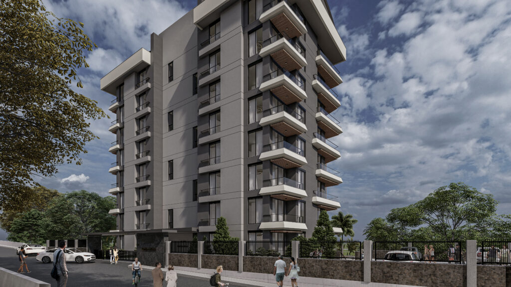 Недорогая квартира в Демирташ 1+1 в комплексе Sunray в Алании - Фото 4