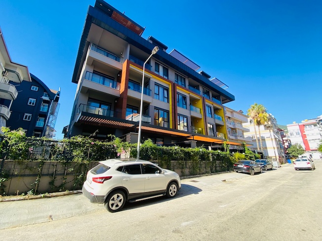 Квартира в Турции 1+1 в комплексе Kleopatra Ventri в центре Алании - Фото 1