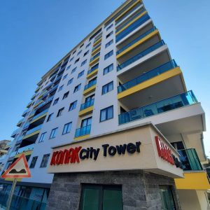 Квартира в Алании 3+1 в комплексе Konak City Towers в центре города