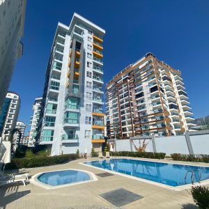 Квартира в Махмутлар 1+1 в комплексе Gold Aura 3 в Алании