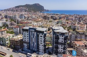 Квартира в Турции 2+1 в комплексе Konak Twin Towers 2 у пляжа Клеопатра в Алании - Фото 3