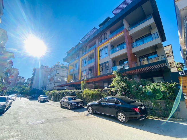 Квартира в Турции 1+1 в комплексе Kleopatra Ventri в центре Алании - Фото 3