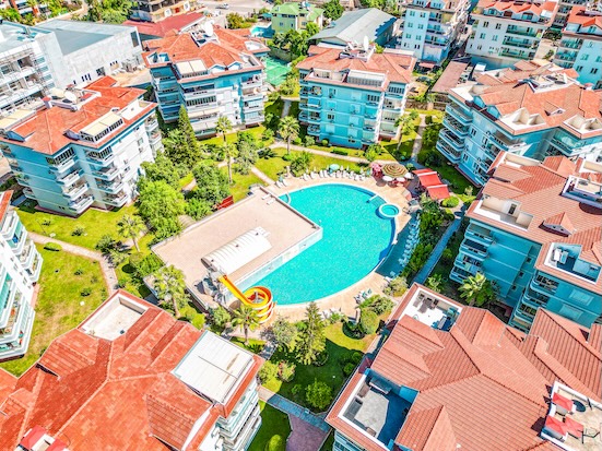 Квартира в Турции 3+1 в комплексе Crown 1 в районе Оба в Алании - Фото 3