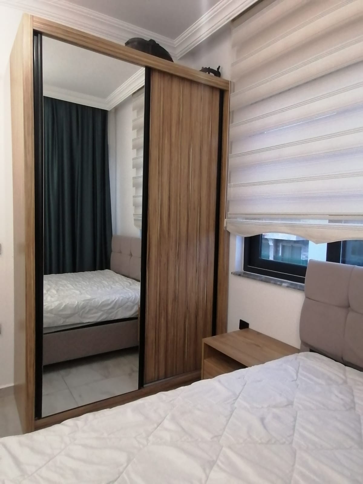 Квартира в Алании 1+1 в комплексе White Crown в районе Кестель - Фото 18