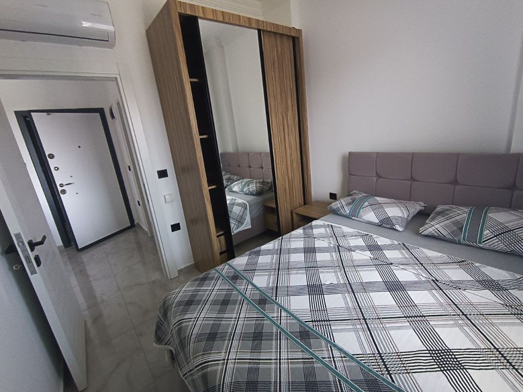 Квартира в Алании 1+1 в комплексе White Crown в районе Кестель - Фото 20