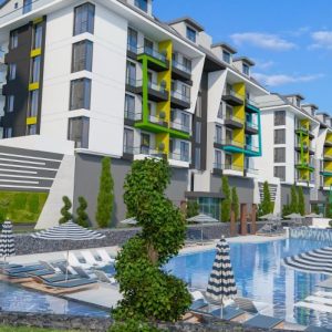 Квартира в Турции 2+1 в комплексе Konak Terrace в районе Каргыджак