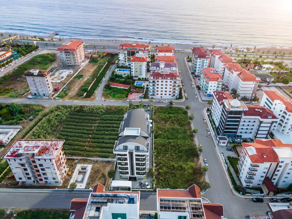 Квартира в Алании 1+1 в комплексе White Crown в районе Кестель - Фото 4