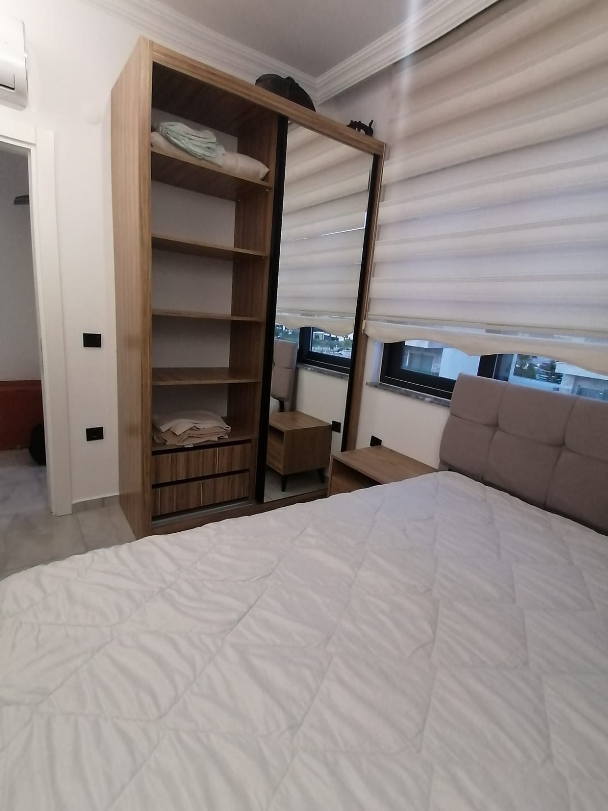 Квартира в Алании 1+1 в комплексе White Crown в районе Кестель - Фото 14