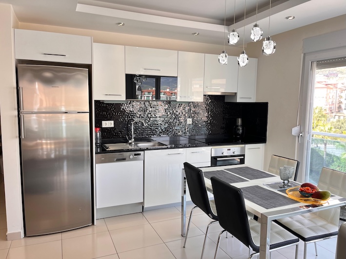 Квартира в Турции 2+1 в комплексе Crystal Nova в районе Оба в Алании - Фото 17