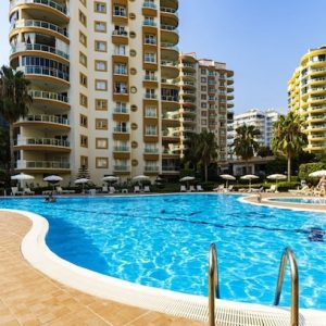 Квартира в Махмутлар 1+1 в комплексе Pamfilia в Алании