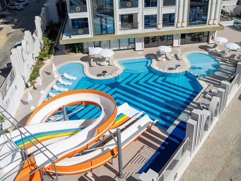 Квартира в Алании 2+1 в комплексе Yekta Royal club в центре города - Фото 2