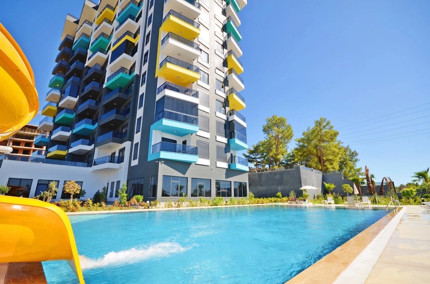 Квартира в Алании 1+1 в комплексе Pine Garden в районе Авсаллар - Фото 3