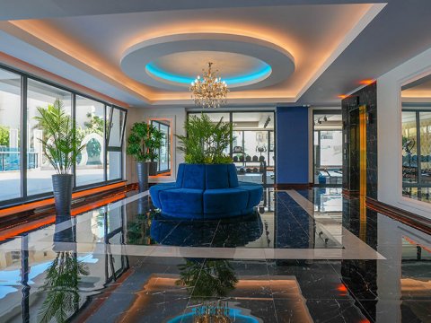 Квартира в Алании 2+1 в комплексе Yekta Royal club в центре города - Фото 11