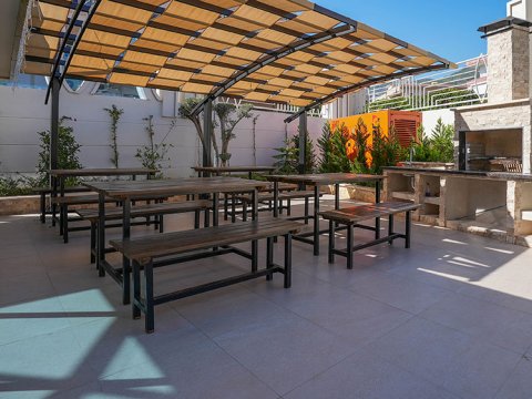 Квартира в Алании 2+1 в комплексе Yekta Royal club в центре города - Фото 17