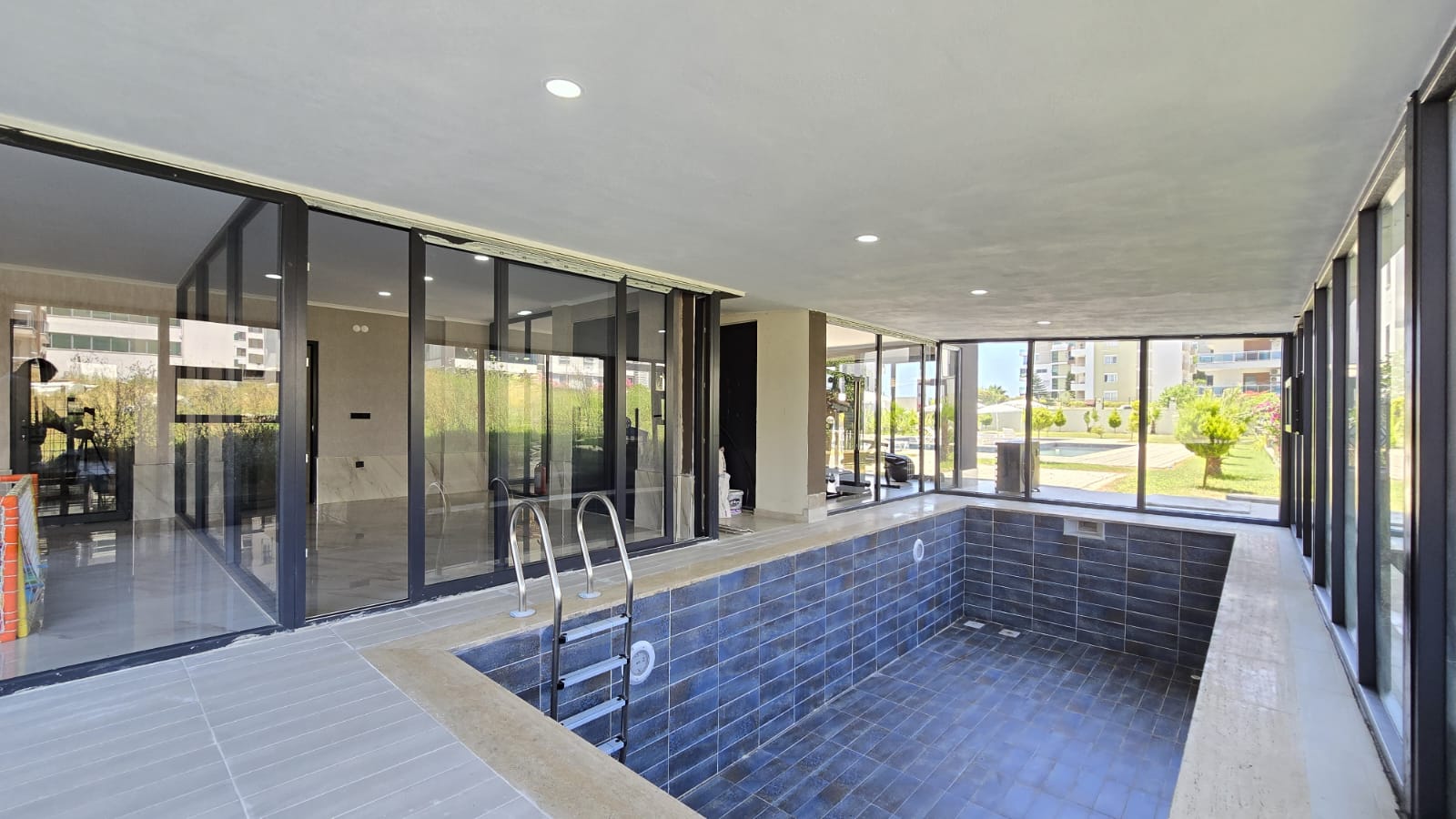 Квартира в Алании 1+1 в комплексе White Crown в районе Кестель - Фото 9