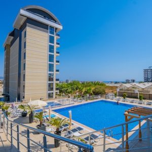 Недорогая квартира в Паяллар 1+1 в комплексе Exodus Dreams в Алании