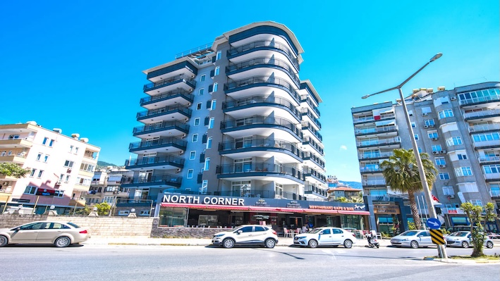 Квартира в Алании 2+1 в комплексе Elite Marine 3 в районе пляжа Клеопатра - Фото 1